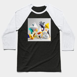 Abstract on the grey background Baseball T-Shirt